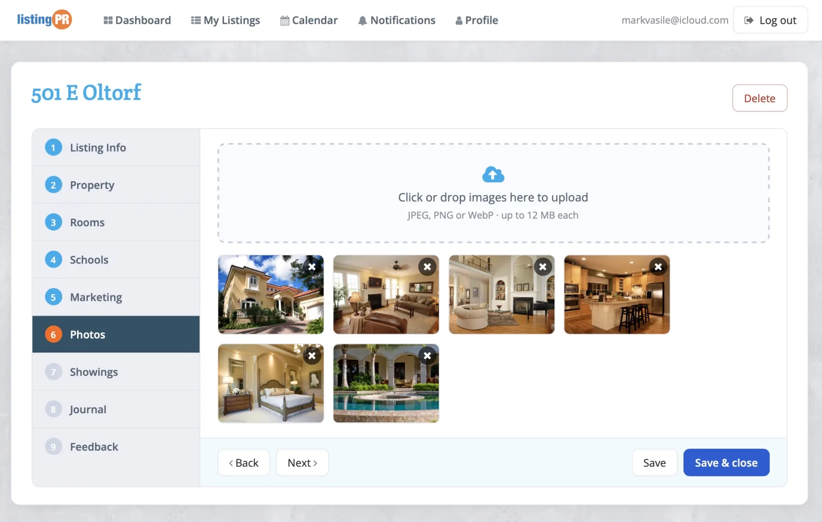 ListingPR — realtor management platform